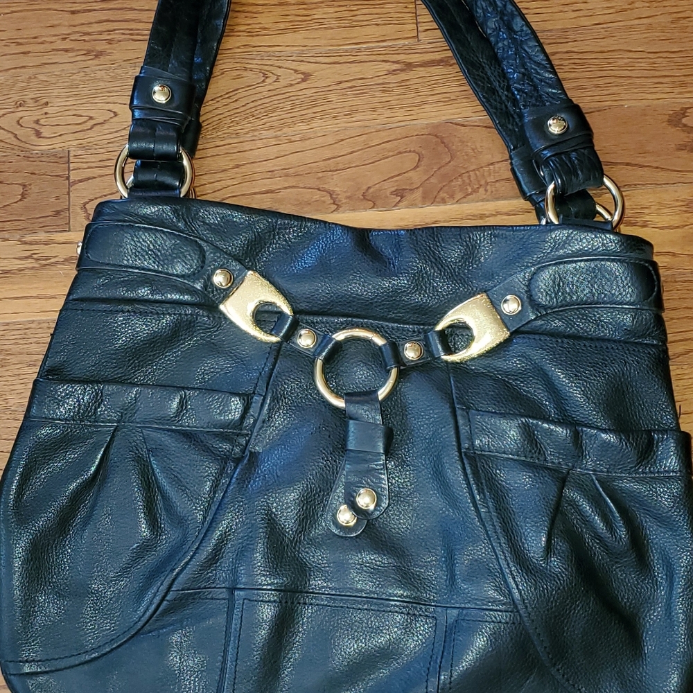 Black leather bag - Picture 2 of 8